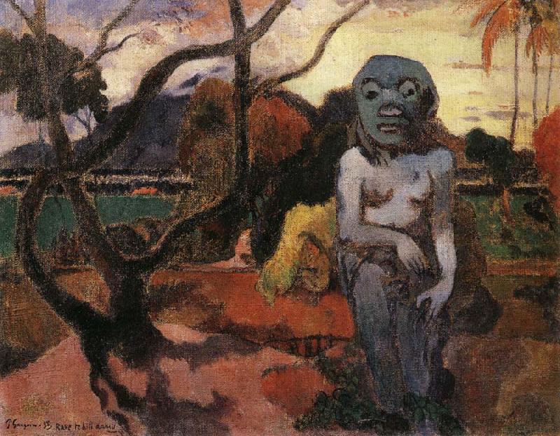 Paul Gauguin Presence of the Bad Dermon China oil painting art
